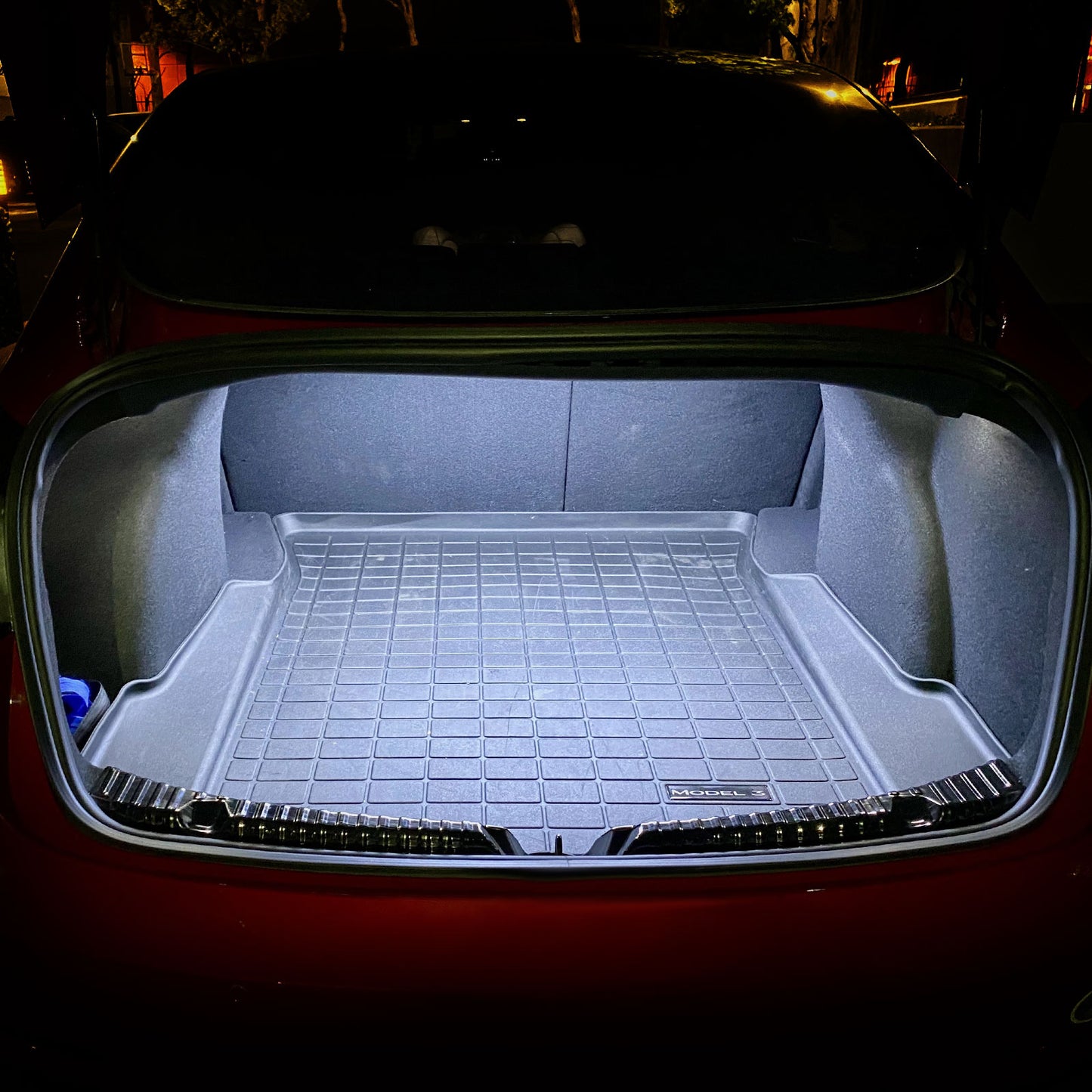 Tesla Boot lights